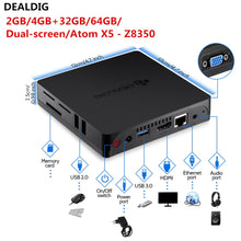 Load image into Gallery viewer, DEALDIG - Mini PC Intel Atom X5
