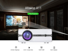 Load image into Gallery viewer, Alfawise A11 LCD 2000  Home Theater Mini Projector
