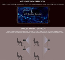 Load image into Gallery viewer, Alfawise A11 LCD 2000  Home Theater Mini Projector